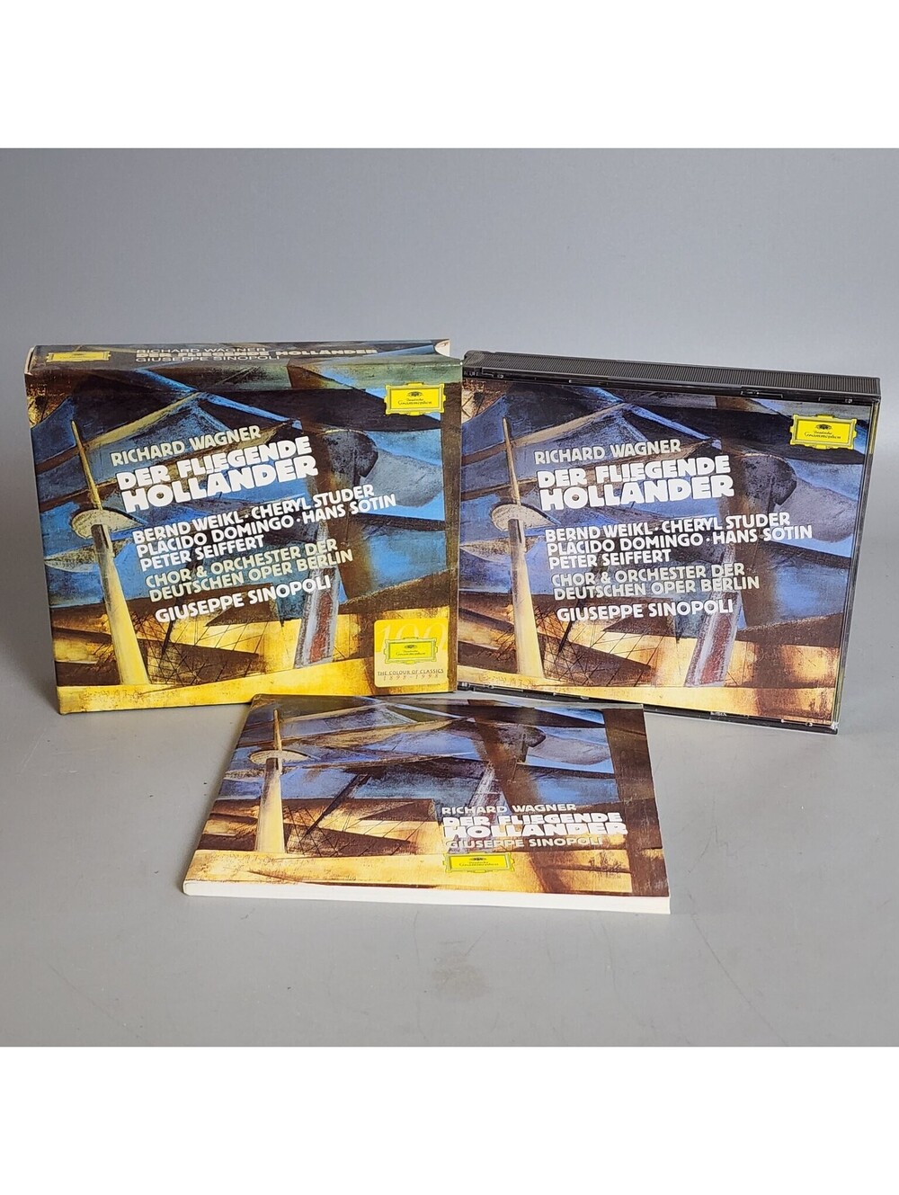 Richard Wagner: Der Fliegende Hollรคnder 2CD Deutsche Grammophon Sinopoli NM